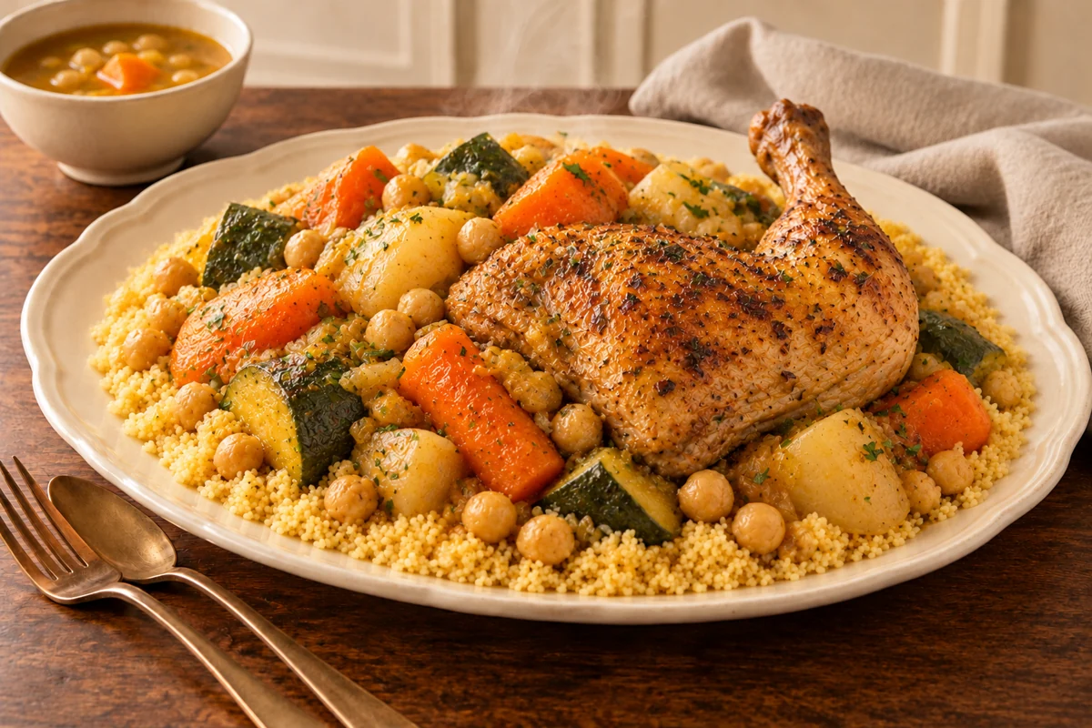 COUSCOUS POULET