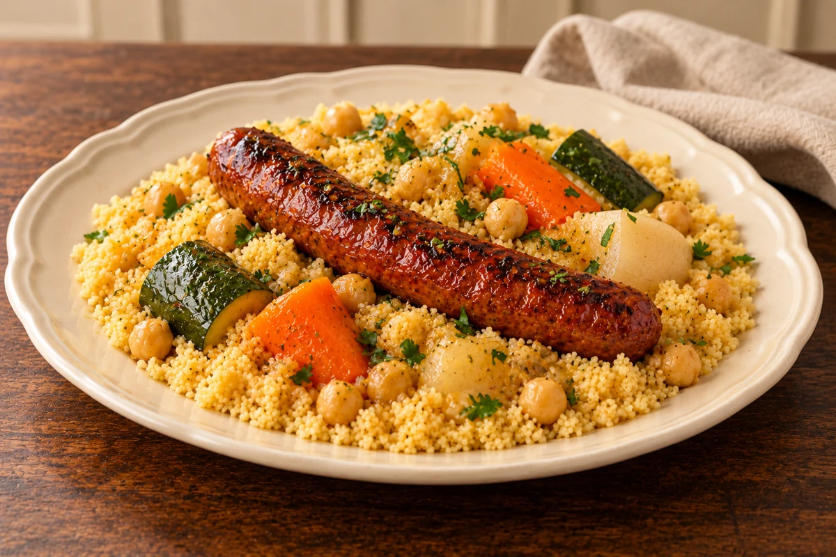 COUSCOUS MERGUEZ