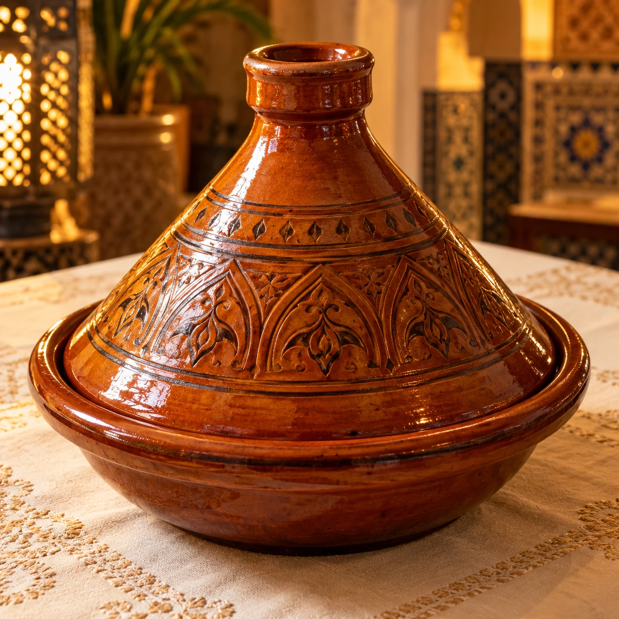 TAJINE AGNEAU AUX LEGUMES